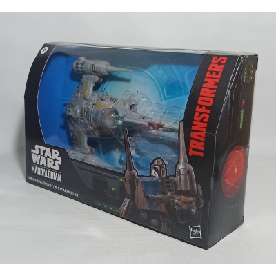 Star Wars x Transformers Action Figure The Mandalorian / N-1 Starfighter 19cm