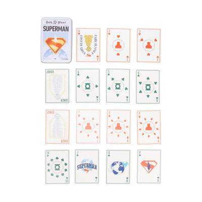 Paladone Dc Superman Playing Cards In A Tin PP14695SMT