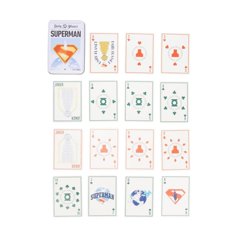 Paladone Dc Superman Playing Cards In A Tin PP14695SMT