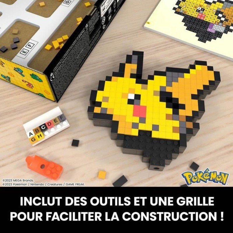 Pokémon MEGA Construction Set Pikachu Pixel Art