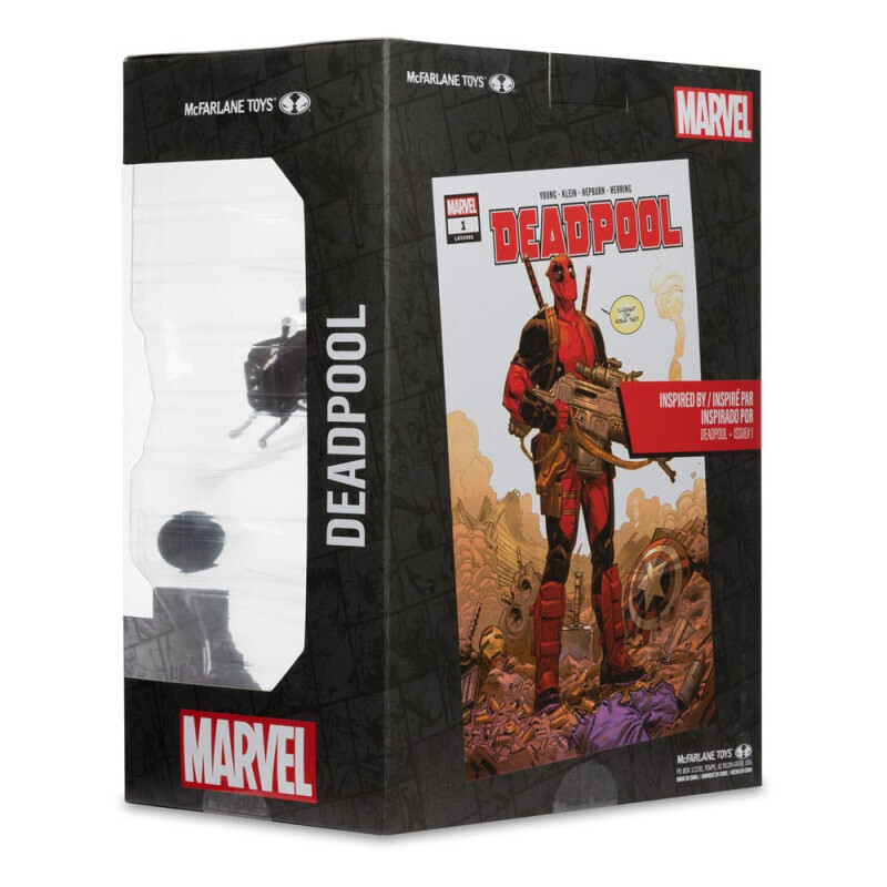 Marvel Collection Pvc Statue 1/6 Deadpool Deadpool #1 Grey Suit Chase 27Cm