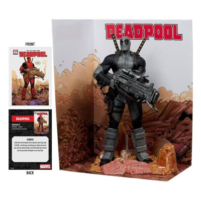 Marvel Collection Pvc Statue 1/6 Deadpool Deadpool #1 Grey Suit Chase 27Cm
