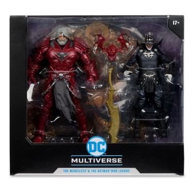 DC Multiverse McFarlane Collector Edition Action Figure 2-Pack #04 Batman who laughs (Knight Armor) & Merciless (Dark Multiverse) 18cm