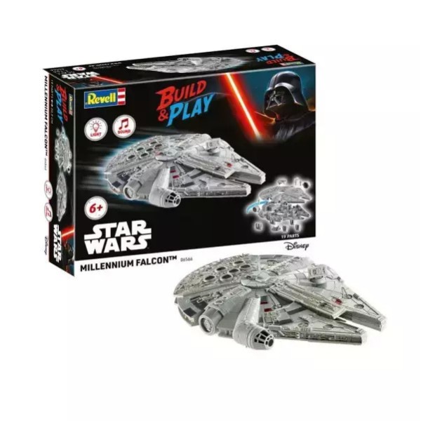 Star Wars Model Kit 1/164 Millennium Falcon 21cm
