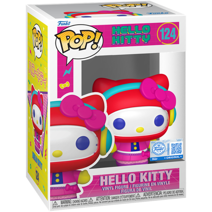 Funko Pop! Animation: Hello Kitty and Friends - Hello Kitty (Arcade) 124 Exclusive