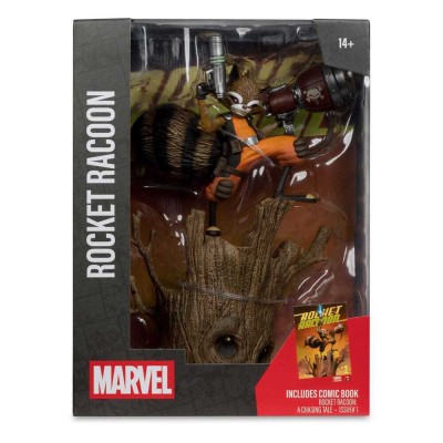Marvel Collection PVC Statue 1/6 Rocket Racoon (Rocket Racoon: A Chasing Tale #1) 18cm