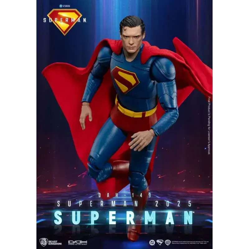 Superman 2025 Action Figure Superman & Krypto 21cm