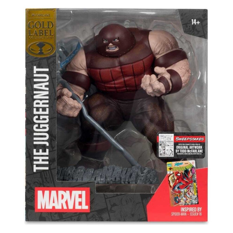 Marvel Collection PVC Statue 1/10 The Juggernaut (Spider-Man #16) Gold Label 17cm