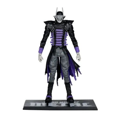 DC Multiverse Action Figure The Batman Who Laughs (B&W with accent) (Gold Label) 18cm