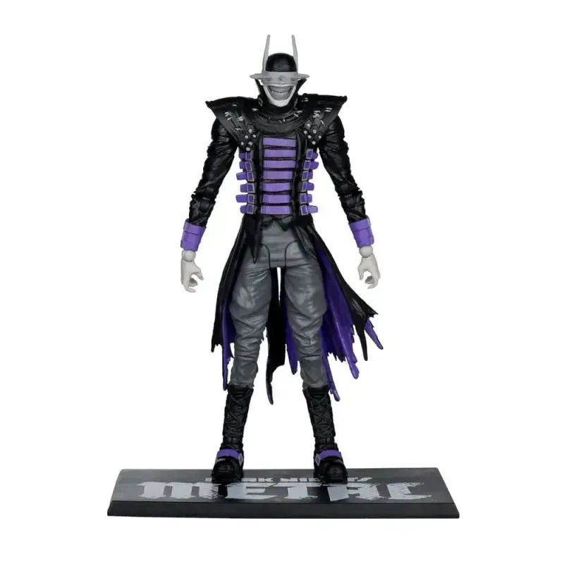 DC Multiverse Action Figure The Batman Who Laughs (B&W with accent) (Gold Label) 18cm