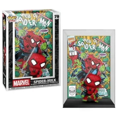 Marvel POP! Comic Covers Vinyl Figure Web of Spider-Man #70 (Spider-Hulk) 9cm 79