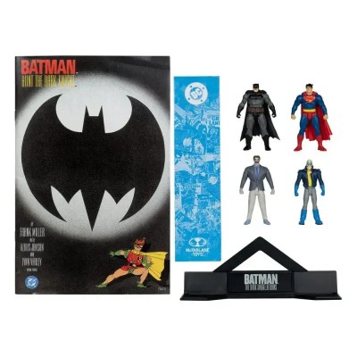 DC Direct Page Punchers Action Figure 4-Pack Batman & Son of Batman & Superman & Joker 7cm
