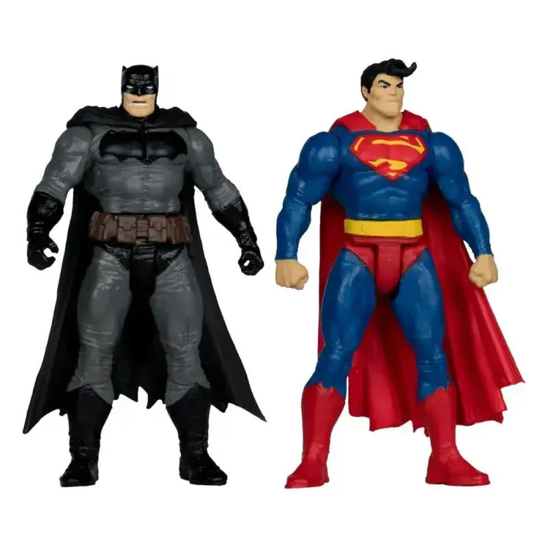 DC Direct Page Punchers Action Figure 4-Pack Batman & Son of Batman & Superman & Joker 7cm