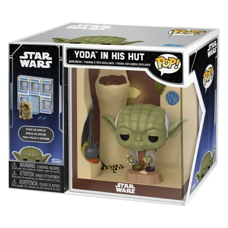 Star Wars POP! Nooks Vinyl Figure Yoda's Hutt 9cm