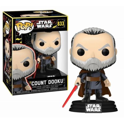 Funko Pop! Movies: Star Wars - Count Dooku (Retro) 833