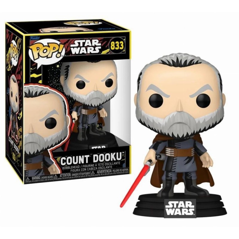 Funko Pop! Movies: Star Wars - Count Dooku (Retro) 833