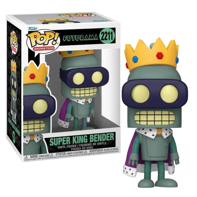 Funko Pop! Animation: Futurama - Super King Bender 2211