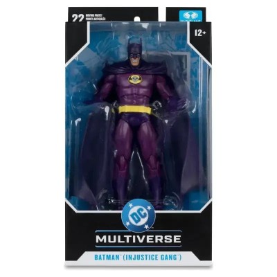 DC Multiverse Action Figure Batman (Injustice Gang) (JLA: Rock of Ages) (Red Platinum Edtion) 18cm