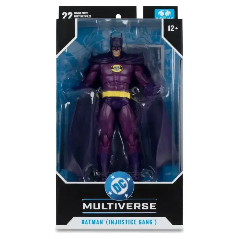 DC Multiverse Action Figure Batman (Injustice Gang) (JLA: Rock of Ages) (Red Platinum Edtion) 18cm