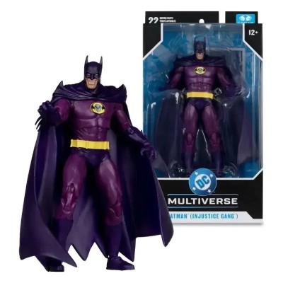 DC Multiverse Action Figure Batman (Injustice Gang) (JLA: Rock of Ages) (Red Platinum Edtion) 18cm