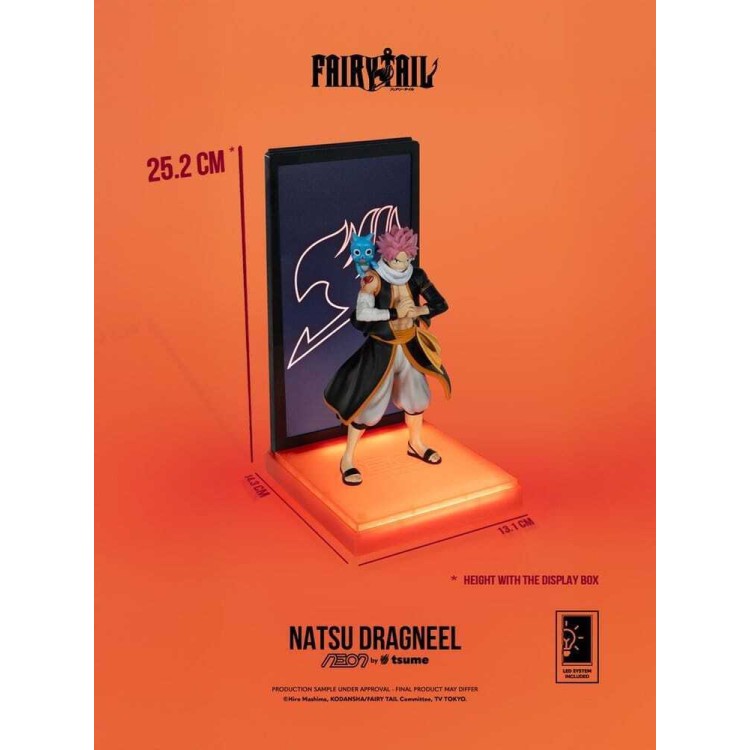 Fairy Tail Neon Figure 1/9 Natsu Dragneel 25cm