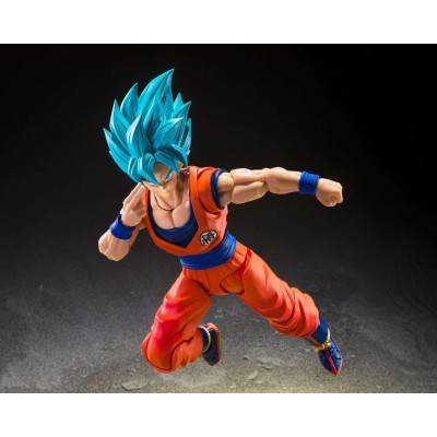 Dragon Ball Super S.H.Figuarts Action Figure Super Saiyan God Super Son Guko (Blue power transcending Limits) 15cm