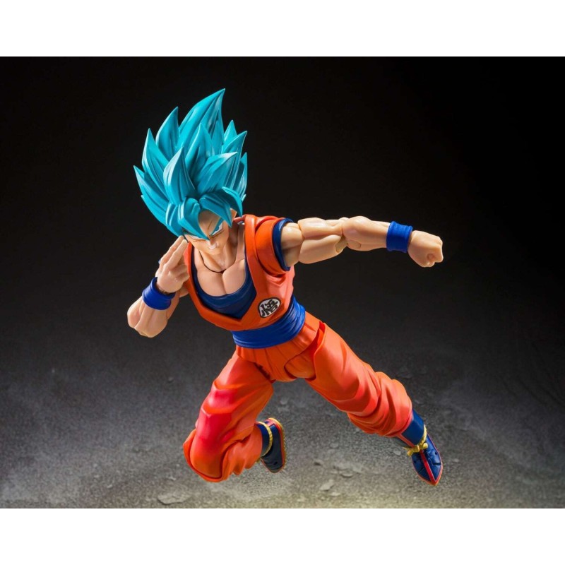 Dragon Ball Super S.H.Figuarts Action Figure Super Saiyan God Super Son Guko (Blue power transcending Limits) 15cm