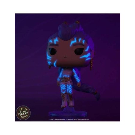 KPop Demon Hunters POP! Animation Vinyl Figures Rumi 2430 Glows in the Dark Chase