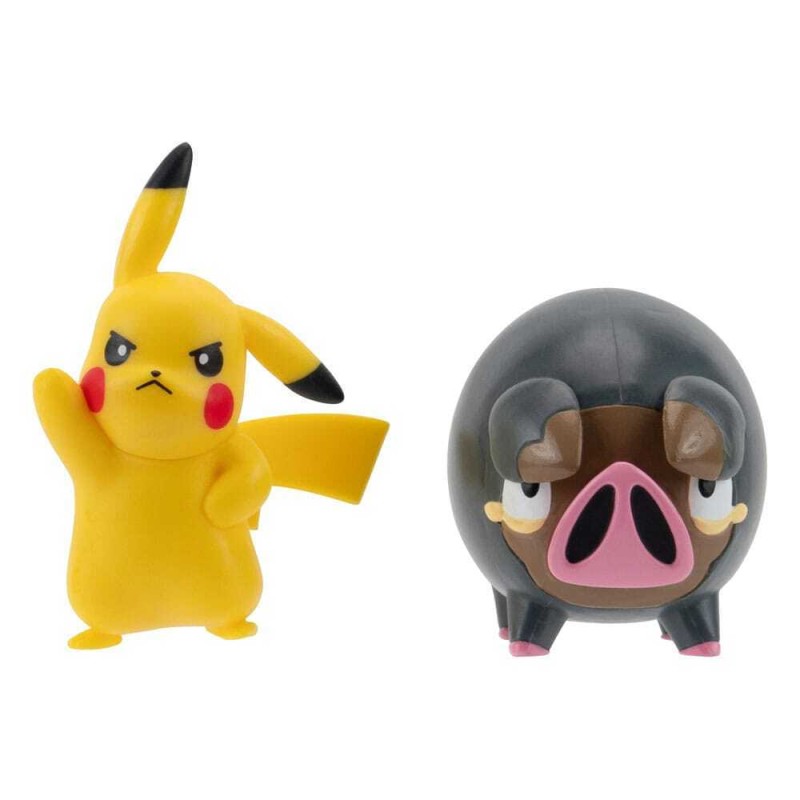 Pokémon Battle Figure Set Figures 2-Pack Pikachu #5, Lechonk 5 cm JAZPKW3566