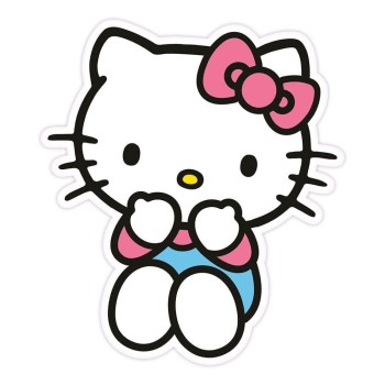 Sanrio Hello Kitty Friends Hello Kitty Blue Pants Μαξιλάρι 36cm
