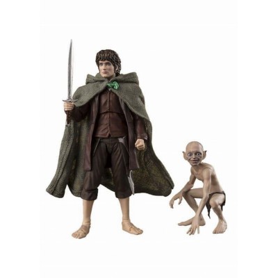 Lord Rings S.h Figuarts Action Figures Frodo Baggins & Gollum