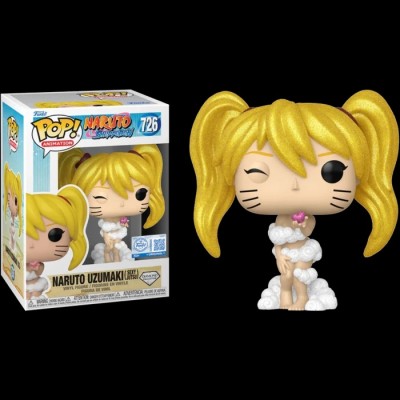 Figure Funko POP! Naruto Shippuden - Naruto Uzumaki (Sexy Jutsu) #726 (Exclusive) Diamond Collection