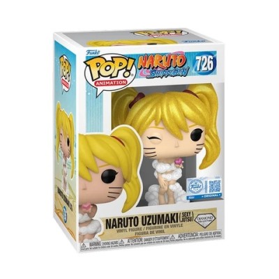 Figure Funko POP! Naruto Shippuden - Naruto Uzumaki (Sexy Jutsu) #726 (Exclusive) Diamond Collection