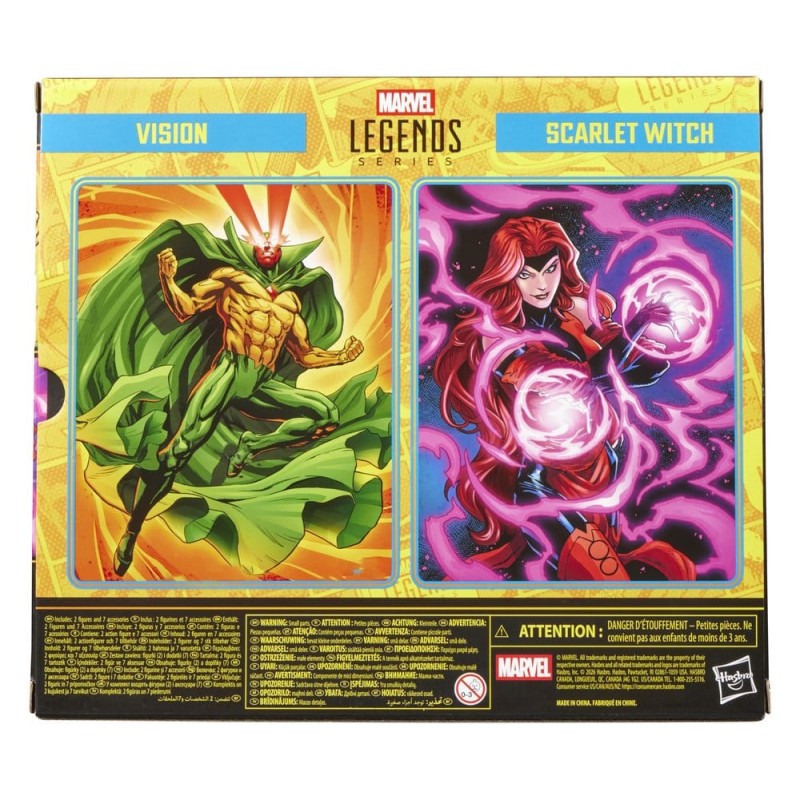Avengers Marvel Legends Action Figure 2-Pack Vision & Scarlet Witch 15cm