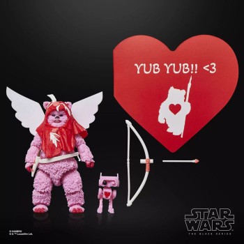 Star Wars Black Series Action Figure Ewok (Valentine’s Day Edition) 15cm