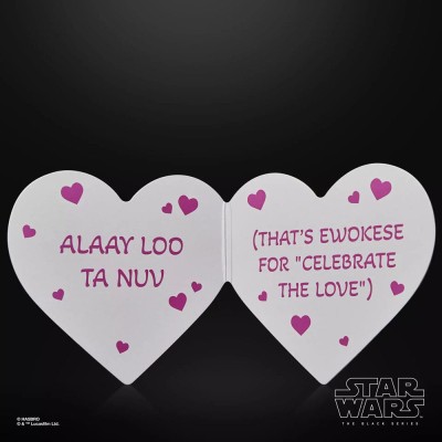 Star Wars Black Series Action Figure Ewok (Valentine’s Day Edition) 15cm