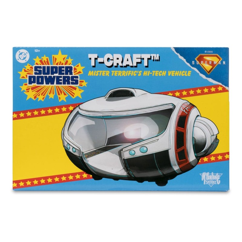 Superman (2025) DC Direct Super Powers Vehicle T-Craft 11cm