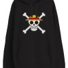 One Piece Officially licensed Sweater 100% cotton Skull Black L