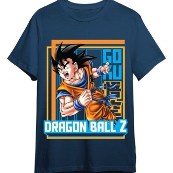 Dragon Ball Z Officially licensed T-Shirt Goku Denim 100% cotton L