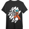 Dragon Ball Z Officially licensed T-Shirt Goku Super Saiyan Blue Black 100% cotton L 