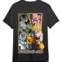 Dragon Ball Z Officially licensed T-Shirt Villains & Goku Black 100% cotton L