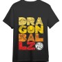 Dragon Ball Z Officially licensed T-Shirt Letters Black 100% cotton L