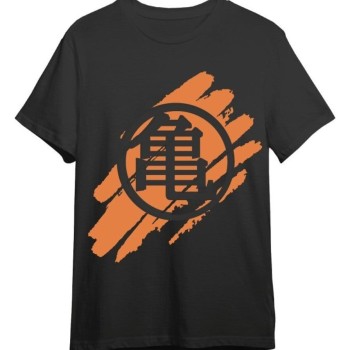 Dragon Ball Z Officially licensed T-Shirt Logo Kame Black 100% cotton L