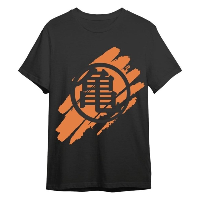 Dragon Ball Z Officially licensed T-Shirt Logo Kame Black 100% cotton L