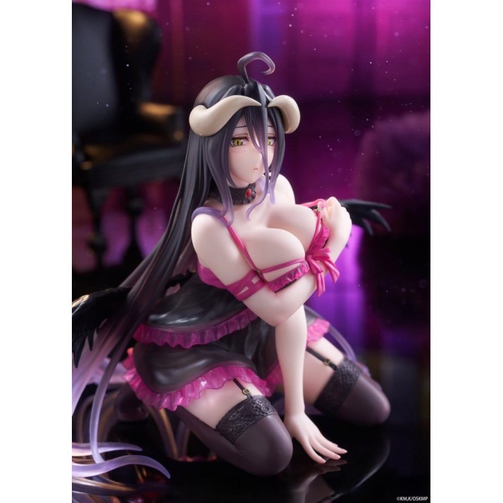 Overlord Desktop Cute PVC Figure Albedo (Negligee ver.) 13cm