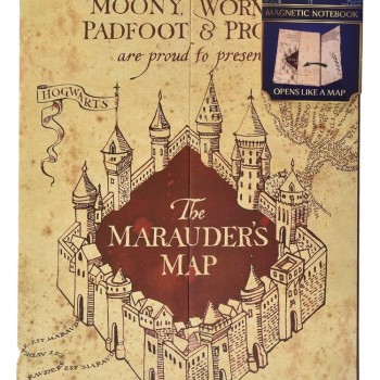 Harry Potter Notebook A5 Marauder's Map