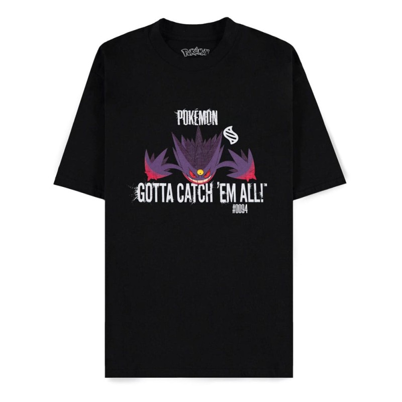 Pokémon Mega Evolutions Officially licensed T-Shirt Mega Gengar 100% cotton L