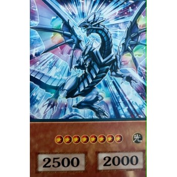 Yu-Gi-Oh Blue-Eyes Solid Dragon Anime Single Card
