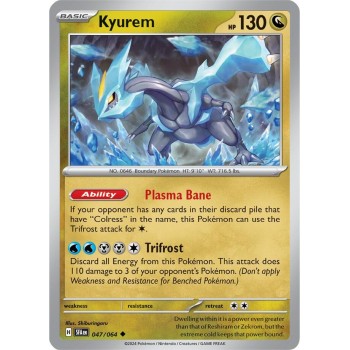 Pokemon Kyurem-047/064 Single Card