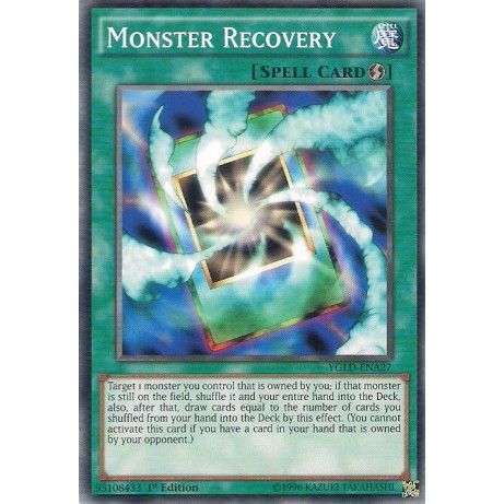 Yu-Gi-Oh - Monster Recovery YGLD-ENA27
